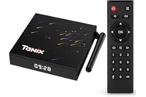 IDEALROYAL Android 12.0 TV Box, Android Box con 4 GB RAM 32 GB ROM Allwinner H618 Quad-Core 64 bit ARM Corter-A53-CPU 4K Risoluzione 2.4GHz/ 5GHz WiFi6 10/100M LAN Enternet Bluetooth 5.0