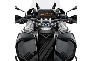 THE1200STICKERS Paraserbatoio R1250 GS Adventure TRIPLE BLACK resinato R1250 GS Tank Pad moto