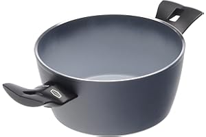 Moneta Aria Finegres Casseruola antiaderente naturale 24cm, anche per induzione, Made in Italy