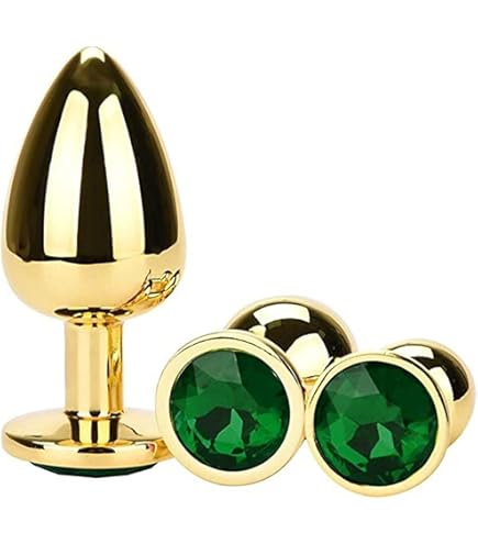 anal plug grün FORTO F-98R Rattler Cone Anal-Plug aus Silikon Large Grün main image 1