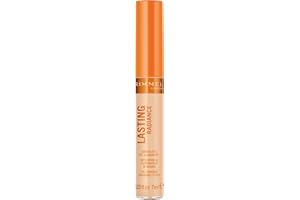 Rimmel Lasting Radiance Full Coverage Concealer and Eye Illuminator, 10 Ivory, 7ml