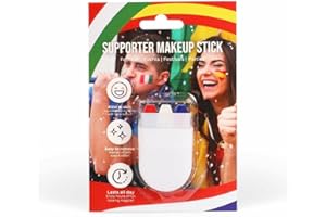 SPARKLES PARTYWARE Red, White and Blue Face Paint Supporter Make Up Stick - British UK Union Jack Facepaint Stick for Sports and other Events