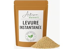 ADV Levure Sèche Instantanée (Micro Billes) – 100% Pure, Facile à Utiliser, 100g – Idéale pour Pain, Pâtisserie et Recettes Maison
