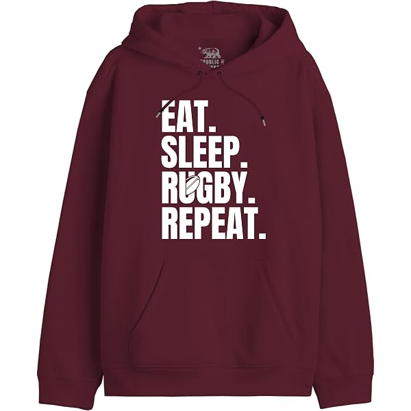 le coq sportif ESSENTIALS - Felpa con cappuccio - burgundy