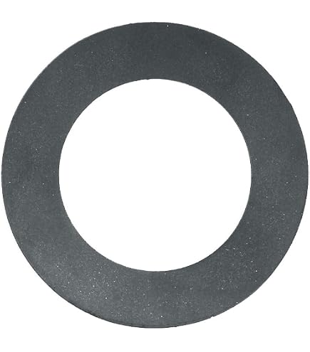 10-Pack Rubber Flat Seals – 45x36x2mm – Fits 1-1/2" Union Nut Siphons & Drains – For Brass, Plastic & Stainless Steel Odor Traps