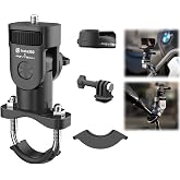 PGYTECH U-Bolt Mount Insta360 Ace Pro/GoPro 12/dji Osmo Action 4/Insta360 X3 ile uyumlu eylem kamerası bisiklet tutucusu Moto
