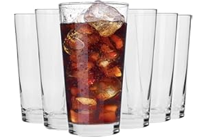 ‎KROSNO KROSNO Szklanki do Wody, Soków i Innych Napojów | Zestaw 6 Szklanek | 380 Ml | Kolekcja Pure | Idealne do Domu, Restauracji i na Przyjęcia | Można Myć w Zmywarce