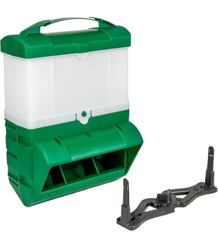 Automatischer Futterspender Für Hühner & Fasane – Transparent, Wetterfest, Einfach Einzustellen