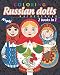 Produktbild Russian dolls Coloring - matryoshkas - night - 2 books in 1: Coloring book for adults (Mandalas) - Babouchkas - matriochkas - Anti stress - 2 books in 1 - night edition