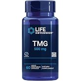 Life Extension, TMG, 500mg, 60 Vegan Liquid Capsules, Lab Tested, Gluten Free, Soy Free, Vegetarian