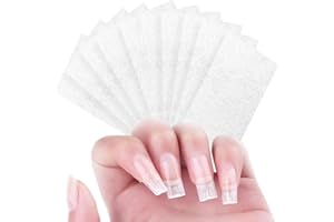 ZOKJSW Zestaw akcesoriów do zdobienia paznokci 50 sztuk paznokci do rekonstrukcji przedłużki jedwabne włókno szklane żel akrylowy