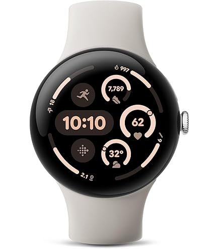 Google Pixel Watch 3 (45 mm) – Android smartwatch with heart rate 