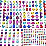 【Autocollant】Le verso de l'autocollant en strass est autocollant et ne nécessite pas de collage. Il peut être facilement collé à n'importe quel endroit. La forte viscosité peut être conservée pendant longtemps, pas facile de tomber.