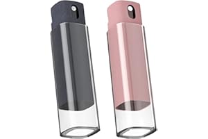 ‎BOYATA Bildschirmreiniger 2 Stück, BoYata All-in-One-Bildschirmreinigungs-Sprühflasche & Mikrofasertuch, Fingerabdrucksicherer Sprühflaschen für Telefone/Laptop/Tablet/Monitore & Autobildschirme-Grau+Rosa