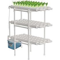 Kit De Culture Hydroponique, 3 Couches 108 Sites 12 Tuyaux Sans Sol Kit