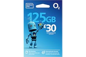 LOVE 2 SURF O2 SIM Card UK & EUROPE (ROAM FREE) PREPAID PAYG £30 Bundle -125GB + Unltd Texts & Mins - ROAMING ALLOWANCE 25GB + International Calling Option - (Love2surf RETAIL PACK)