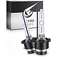 TECTICO D2S Xenon Bulbs 35W 8000K Cool Blue +300% Ultra Bright Bi HID Conversion Kit Xenarc Headlight Upgrade Bulb, 2 Lamps
