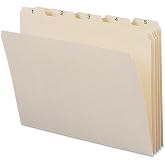 Smead Indiziert dosya d&uuml;zenleyici set, her g&uuml;n (1 &ndash; 31), klas&ouml;rlere, g&uuml;&ccedil;lendirilmiş 1/5-Cut Tab, Letter size, Manila, 31 Pro 