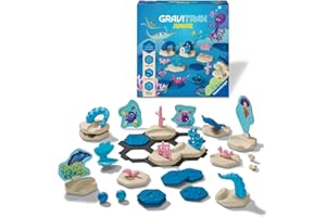 Ravensburger Gravitrax Junior Extension Ocean Gra, Wielokolorowy, 22,2 x 22,2 x 4,8 cm