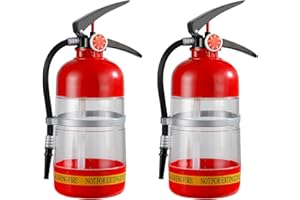 LEMBEAUTY Bierspender Feuerlöscher | Acryl Feuerlöscher Geformt Getränkebehälter | Getränkespeicher Spender Für Spirituosen/Bier/Juice/Getränke | Bar Restaurant Accessoire
