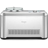 Sage Appliances SCI600 Smart Scoop Ice Cream Machine, Hardness Degree Adjustable, 1 Liter Capacity