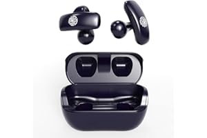 BANIGIPA Kinder True Wireless Earbuds, 5g Ultraleicht komfortable offene Ohrhörer mit Mikrofon zum Hörschutz für Lernen und Musik, klare Anrufe, berührungsgesteuerte Ohrstöpsel mit Ladekästchen