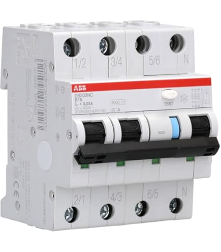 ABB 2CDL230331R1012, Phasenschiene PSc 3/24/10 N 3Ph. N, 12 Module, 24Pins, 10qmm für FI/LS DS301C
