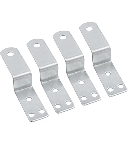 Gedotec Zware Z-hoekverbinder – 85x50x30 Mm, Metaal, 90°, Voor Meubels En Bouwconstructies, 1 Stuk