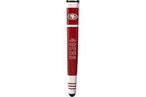 Team Golf NFL Golf Putter Grip with Removable Gel Top Ball Marker, Durable Wide Grip & Easy to Control
