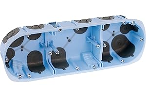 EUR OHM boite d'encastrement TRIPLE AIR'metic 67 prof 40 entraxe 71 - EUR--52066