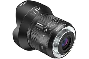 Irix IL-11FF-PK Firefly - Objetivo Ultra Gran Angular para Pentax K (Formato Completo, Extremadamente Ligero, Anillo de Enfoque optimizado, 11 mm, f4), Color Negro