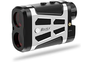 Golf Range Finder with slope, Bozily 1000 Yards Flag Lock Slope Calculation Continuous Scan, Measurement Laser Range Finder 6X Magnification Rangefinder