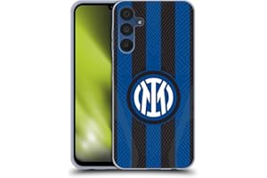 Head Case Designs Licenza Ufficiale Inter Milan Home Kit Stemma 2022/23 Custodia Cover in Morbido Gel Compatibile con Samsung Galaxy A15