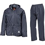 Regenanzug ( Jacke und Hose), absolut wasserdicht ,navy, M M,Navy