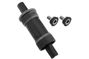 Create idea Square Cartridge Taper Bottom Bracket Bike Bicycle Axle Sealed Black Mountain Bike 68x113mm