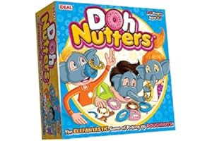 IDEAL | Doh Nutters: The elefantastic game of picking up doughnuts! | Kids Games | For 2-4 Players | Ages 4+