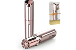 Gurelax Facial Hair Removal for Women, Hair Removal Device, Facial Hair Remover for Women Face, Best Touch Face Shavers, Electric Hair Remover, Included 2 x Replacement Head