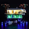 GEAMENT Set di Luci LED Compatibile Con LEGO Stranger Things The Upside Down (The Other Side) – Kit Di Illuminazione per 7581