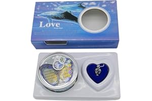 LICHENGTAI Love Wish Pearl Kit, Pearl Kit Box Pearl in Oyster, DIY Creative Necklace Jewelry Gift Set, Fashion Creations Kit with Pendant Necklace Durable for Women Girls