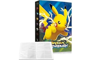 LARIAU Raccoglitore carte 4 tasche, Porta carte, Album carte, Album di archiviazione per carte, Capacità di 30 pagine e 240 carte QD01