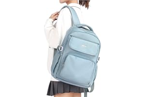 HYC00 Mochila Casual Mochilas Escolares Adolescentes Mochila Escolar Niña Mochilas Colegio Adolescentes Mochila de Instituto Chica Mochilas Universitarias Mujer Backpack Laptop para Instituto/Trabajo