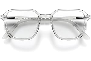 LONDON MOLE® Hollywood lunettes de lecture | Lecteurs de forme carrée cool | Homme Femme Unisexe | Charnières à ressort