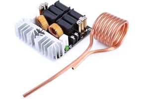LIEBEWH 1000W ZVS Induction Heating Module Low Voltage Induction Heater Coil Kit Flyback Driver Heater for DIY Players