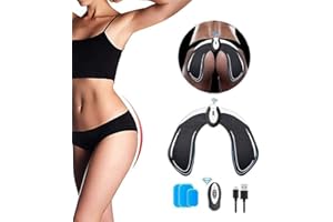COODAY Elettrostimolatore Glutei,EMS Elettrostimolatore Muscolare Glutei,Tonificatori muscolari per Glutei,Glutei Allenatore con USB Ricaricabile, Glutei Allenatore Intelligenti per l'anca Donna