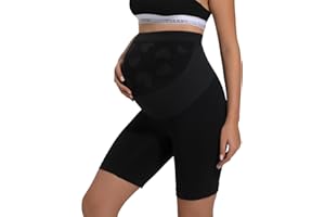 INNERSY Culotte Grossesse Taille Haute Shorty Anti Frottement Cuisse sous Robe Short Maternité