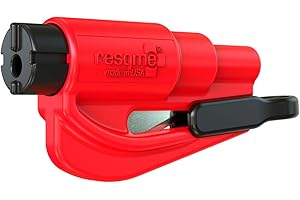 Resqme GBO-RQM-ROT Car Escape Tool, Red, 1 Resqme