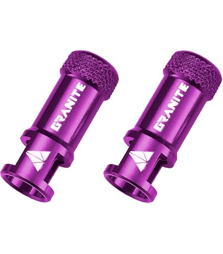 Tappi Terminali Per Manubrio Bici, Espandibili In Alluminio E Plastica. Perfetti Per MTB, Bici Da Strada E BMX. 1 Paio, Colore Viola. - 4