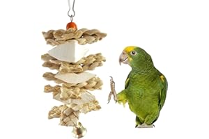 FANCYWUXI Giocattolo Masticare Cacatua Masticare Giocattolo Cacatua Pappagallini Giocattolo Masticare Masticare Giocattolo Pappagallini Giocattolo Masticare Pappagallini Gabbia Campane Pappagalli