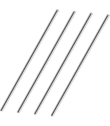 QUARKZMAN Tige Ronde En Acier Inoxydable De 1 Mm X 300 Mm, Barre D QUARKZMAN Tige Ronde En Acier Inoxydable De 1 Mm X 300 Mm, Barre D