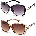 JM Bifocal Reading Sunglasses for Women Vintage Reader Glasses UV Protection Outdoor